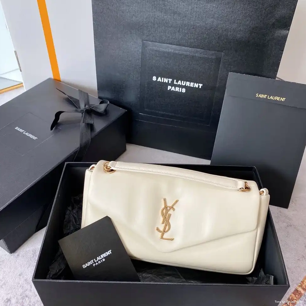 Tony Luxuries LAMBSKIN IN YSL PLUNGED CALYPSO 0512